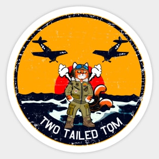 Sundowners Two Tailed Tom Sticker